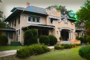 1902-08 Stained Glass Manor - Oak Hall Haunted Hotel