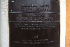 The Haunted Biltmore Hotel in Coral Gables, Florida Historical Landmark