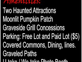 Milburns Haunted House Amenities