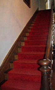 Myrtles Plantation Stairs where William Drew Winters died on the 17th step