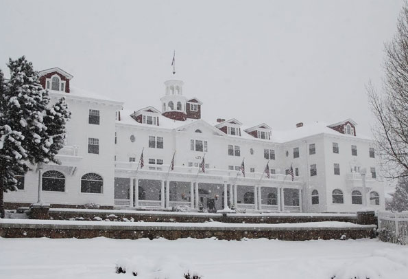 Shining Hotel in Winter
