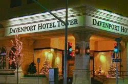 The Davenport Hotel and Tower Haunted Hotel