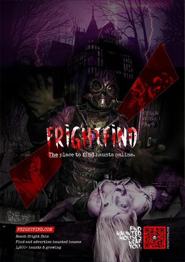 Scream Horror Magazine Ad - FrightFind