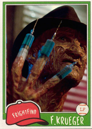 Freddy Krueger - All Horror All Star Baseball Team