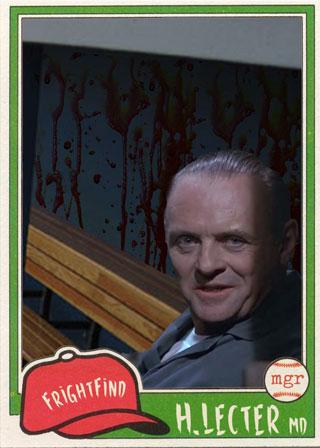 Hannibal Lecter - All Horror All Star Baseball Team