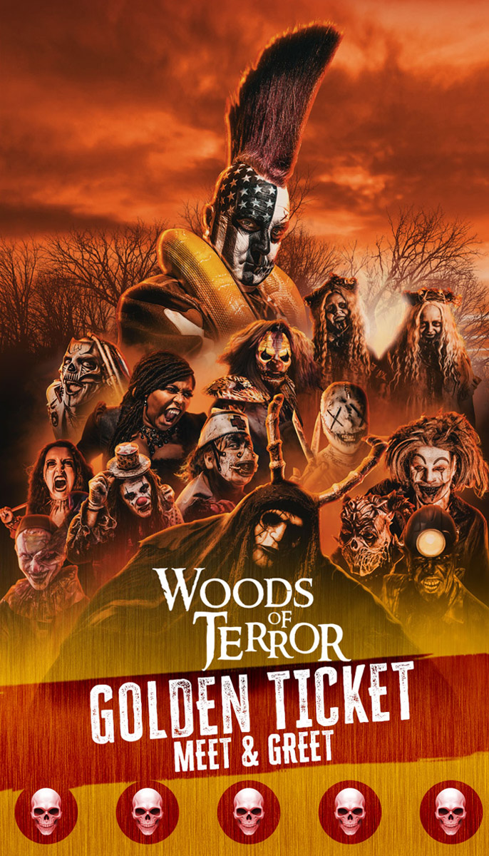 Woods of Terror Golden Ticket