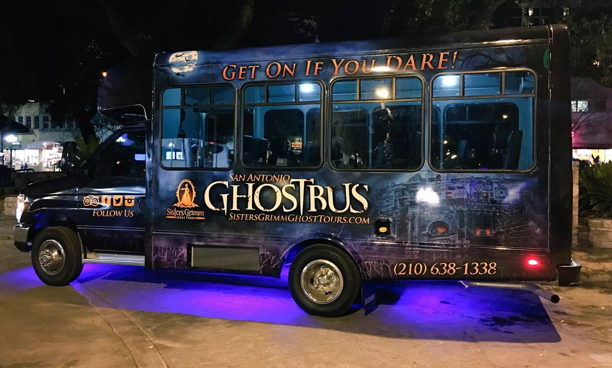 sisters grimm ghost bus tour