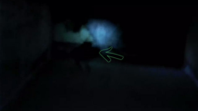 Is this a ghost caught on tape?