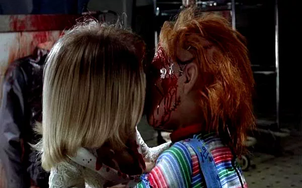 Bride of Chucky Kiss Scene