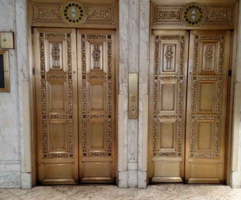Congress Hotel Old Elevators