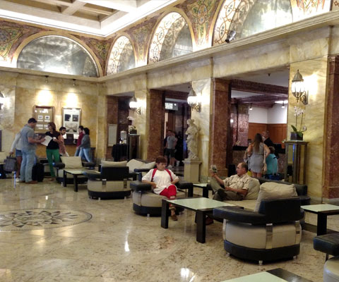 Haunted Congress Hotel Lobby