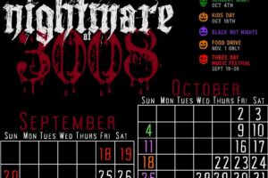 Nightmare 3008 - 2026 Calendar