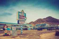 The Clown Motel in Nevada