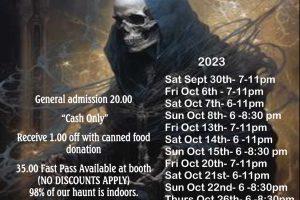 Fright Factory Haunted House in Buckley, Washington 2023 Schedule