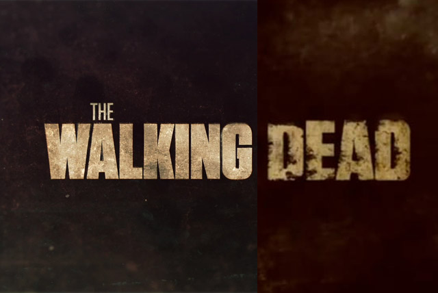 Walking Dead Title Cards