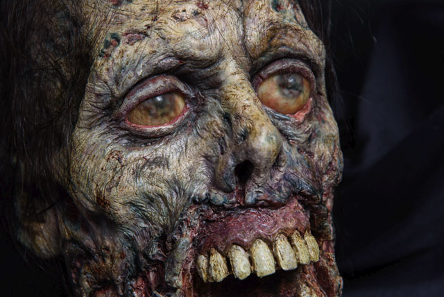 Scared to Death Exhibit - Walking Dead Heads