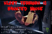 NIGHT TERRORS 13 HAUNTED HOUSE