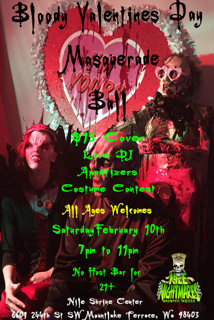 Bloody Valentine Masquerade Ball in Seattle, Wa