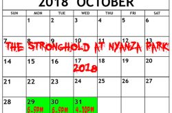 The StrongHold at Nyanza Park Haunted House in Lakewood, Washington Open Dates