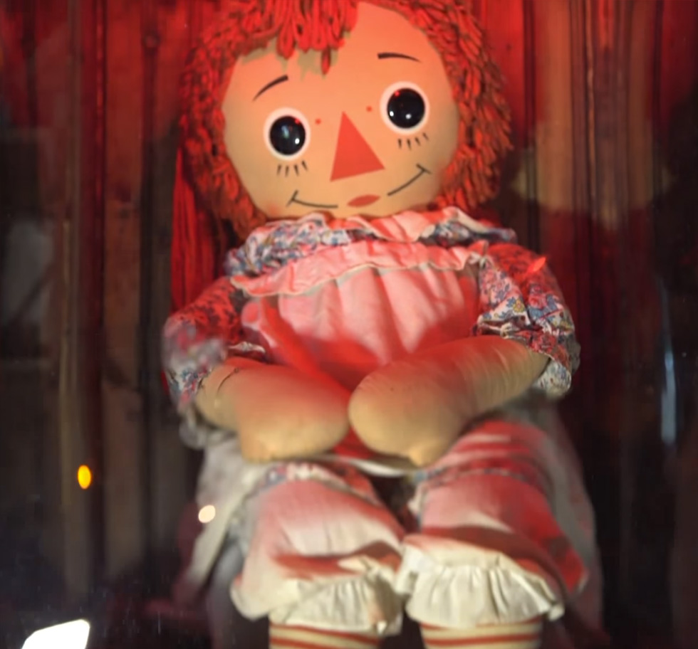 actual annabelle doll