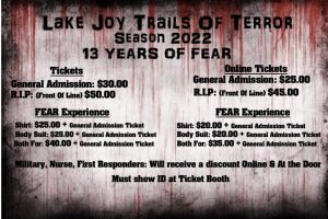 Lake Joy Haunted House in Georgia Open Dates and Prices