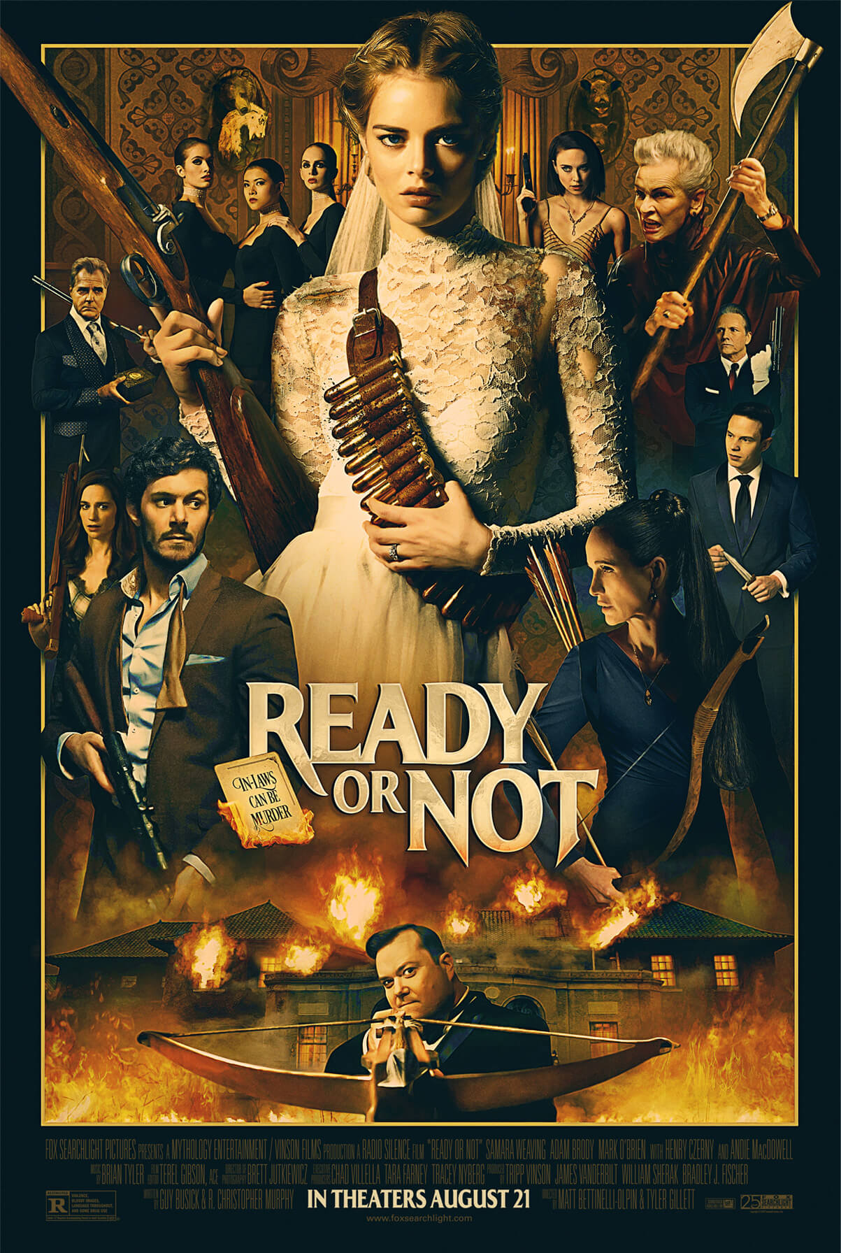 READY OR NOT poster 2019 horror film