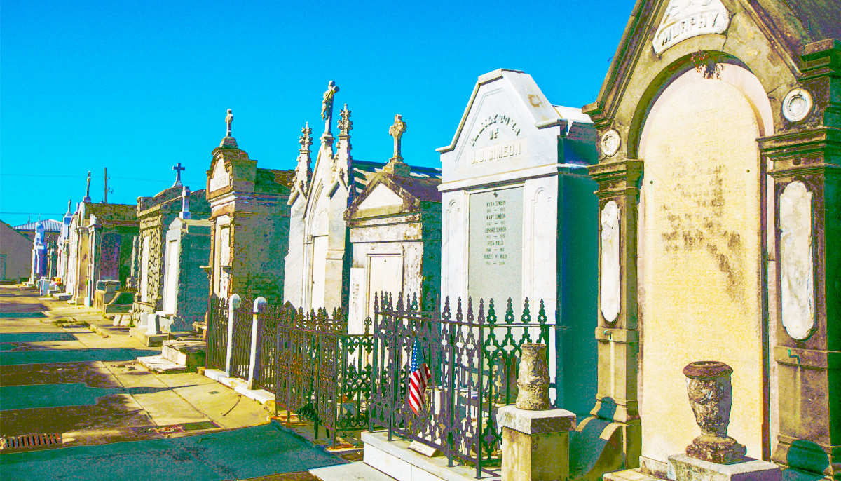 Metairie Cemetery in New Orleans