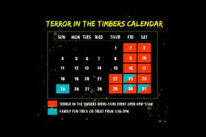 Terrors in the Timbers Calendar