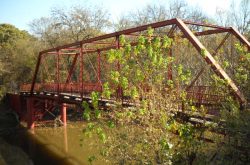 The Goatman's Bridge in Texas