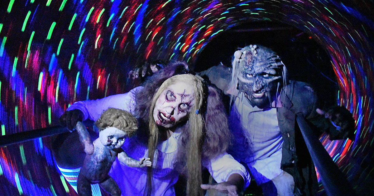 Legends of Fear in Shelton, CT is a thrilling haunted hayride and haunted  trail featuring thrills and scares for a memorable Halloween experience