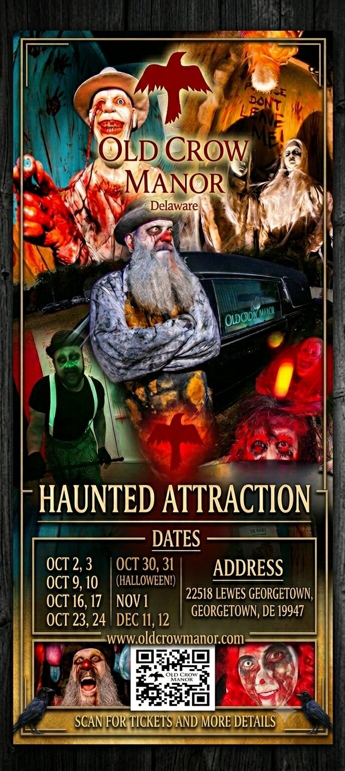 Old Crow Manor Haunted House 2026